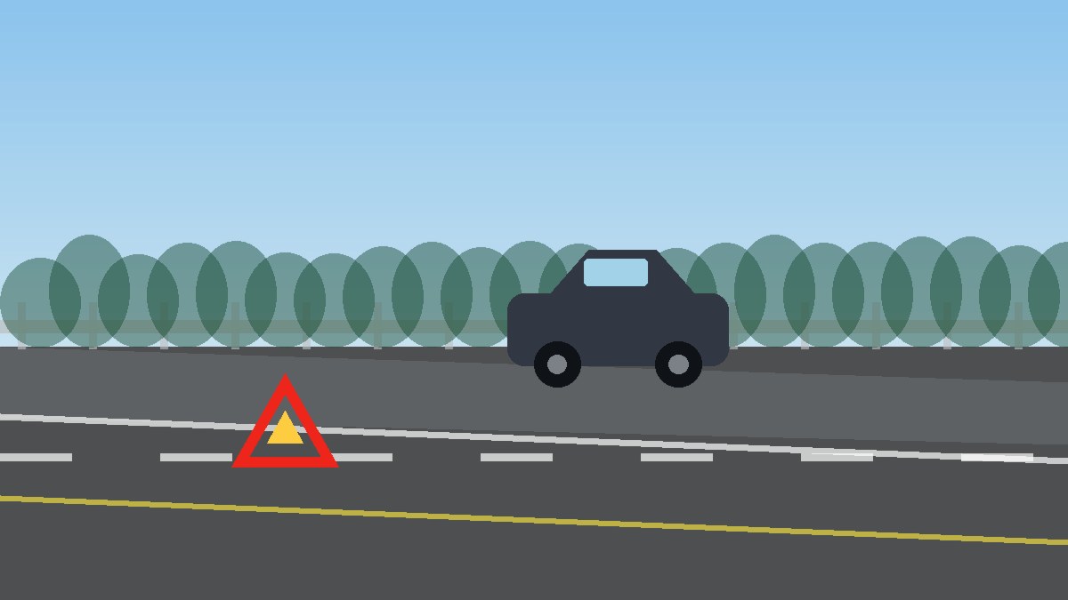 丰满道路故障安全等待现场图